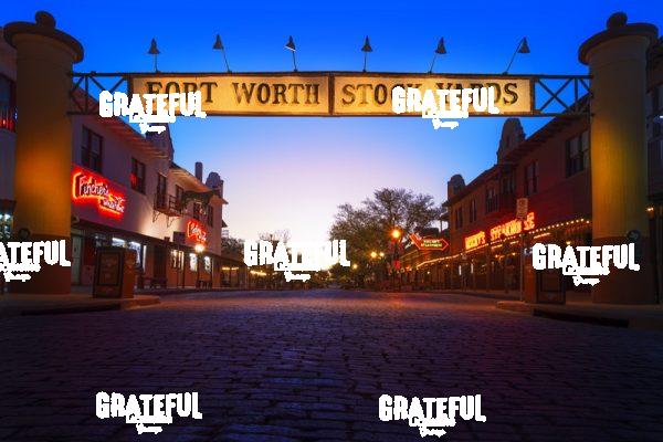 Morning at the Fort Worth Stockyards