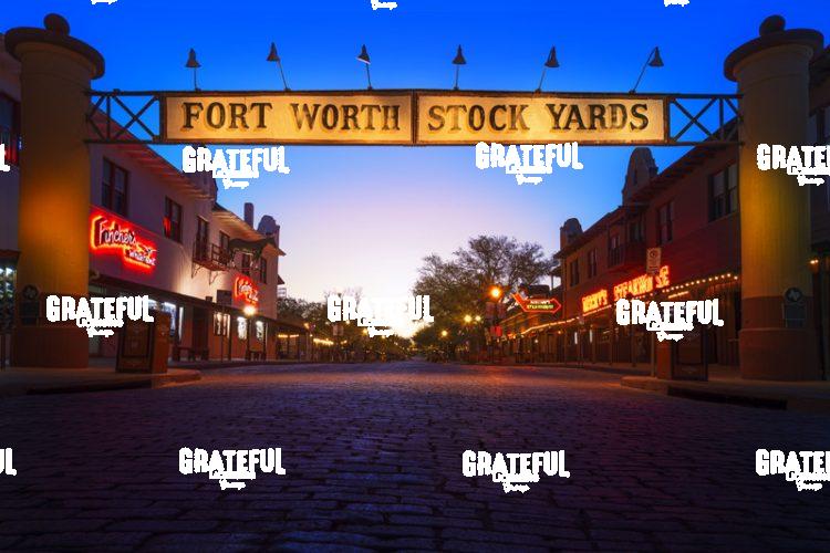 Morning at the Fort Worth Stockyards