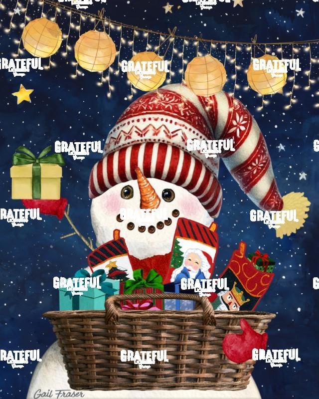 Snowman Night with Presents