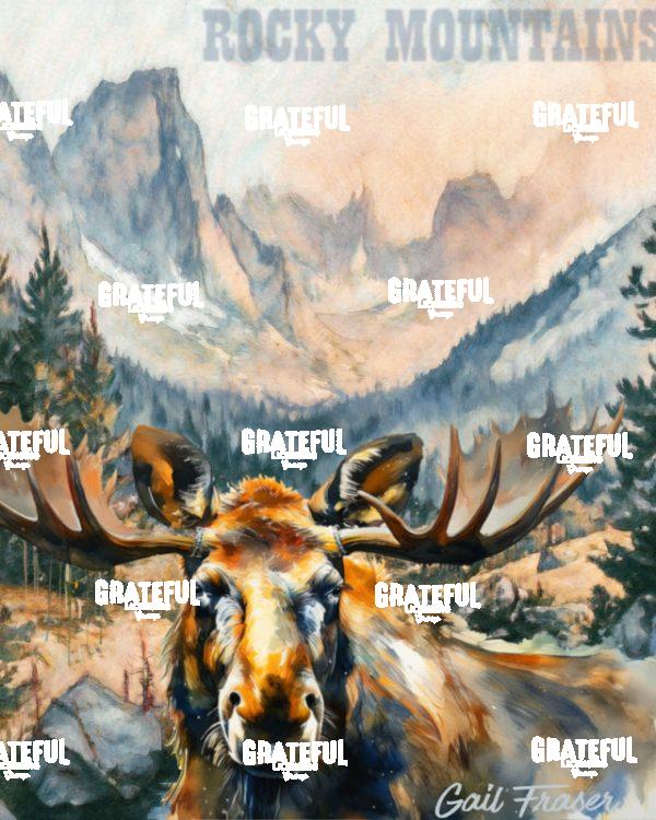 Park Rendering Rocky Mountains