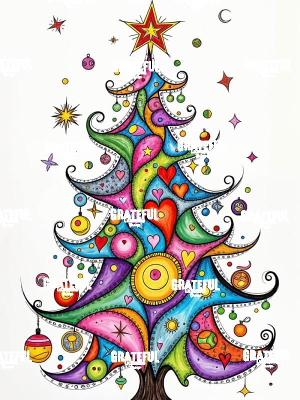 Patchwork Christmas Tree
