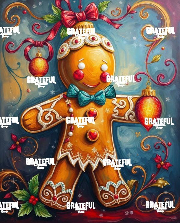 Gingerbread Man Ornament