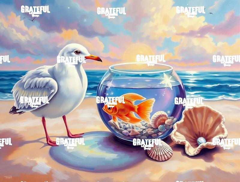 Seagull and Goldfish