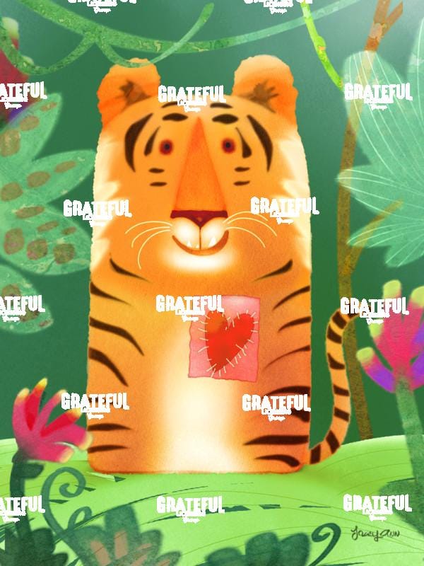 Heart Tiger Jungle