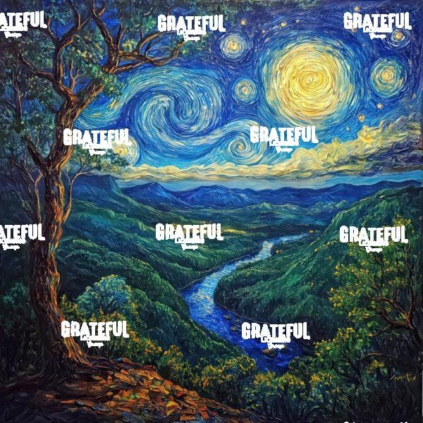 Shenandoah National Park Van Gogh 1