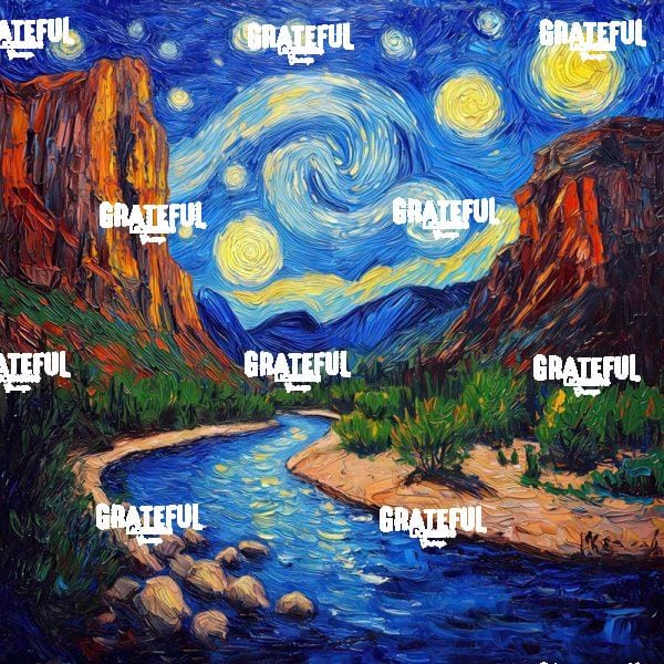 Zion National Park Van Gogh 2