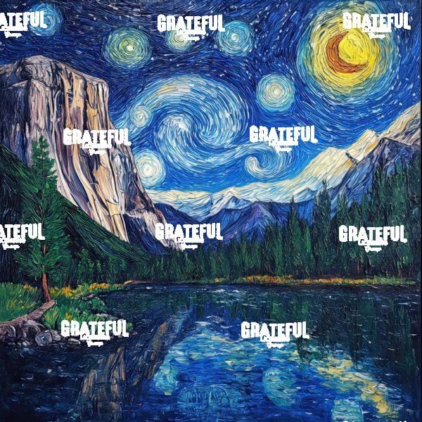 Yosemite National Park Van Gogh