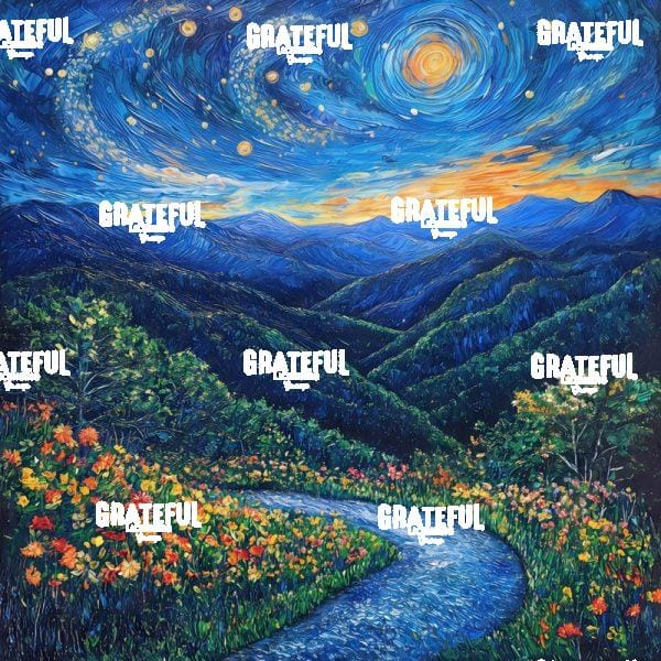 Great Smoky Mountains National Park Van Gogh 2