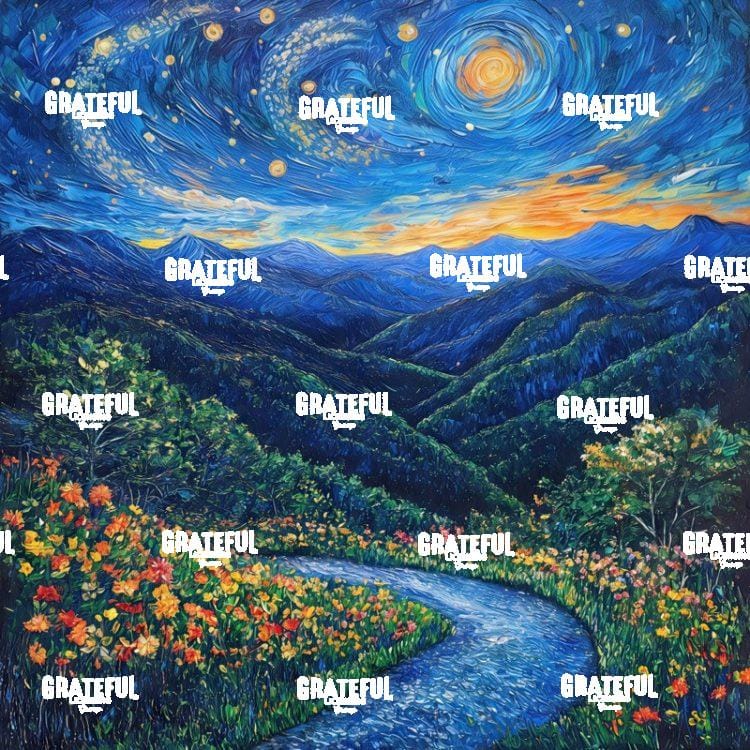 Great Smoky Mountains National Park Van Gogh 2