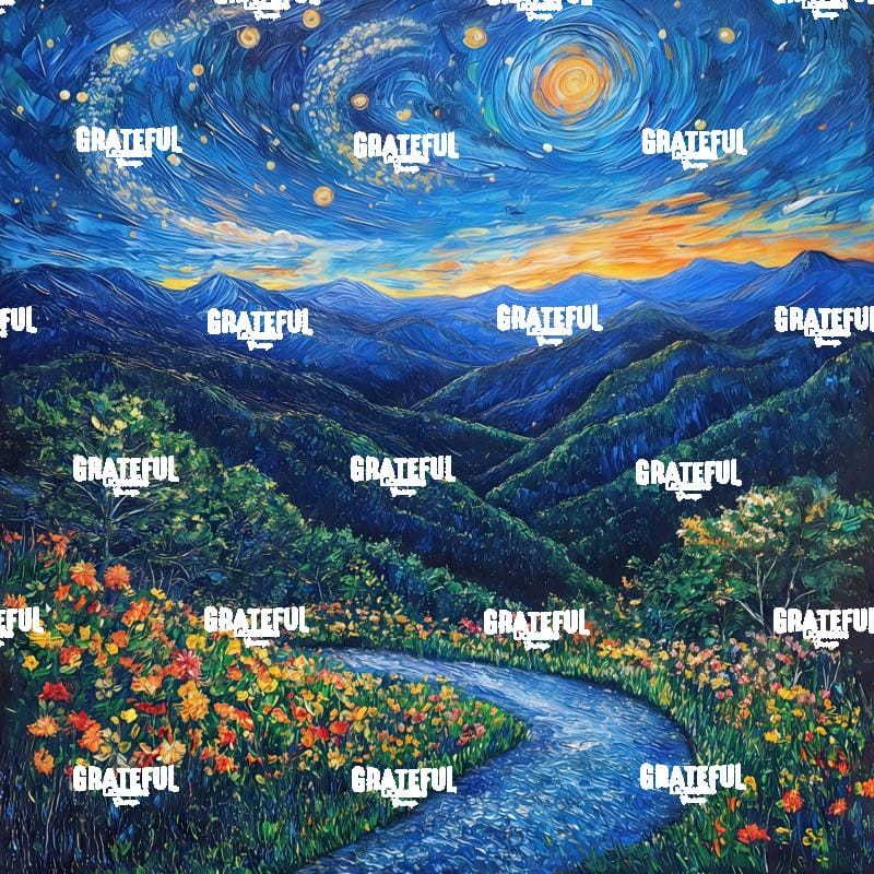 Great Smoky Mountains National Park Van Gogh 2