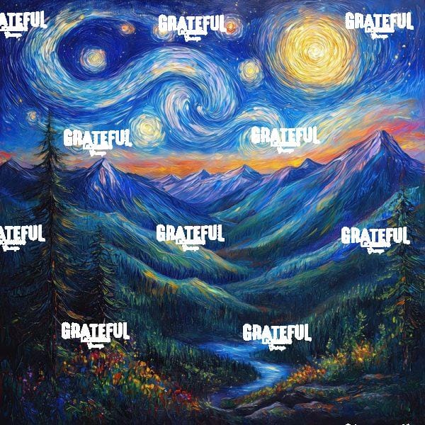 Great Smoky Mountains National Park Van Gogh 1