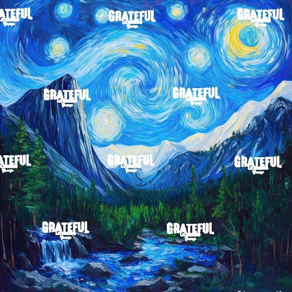 Yosemite National Park Van Gogh 2