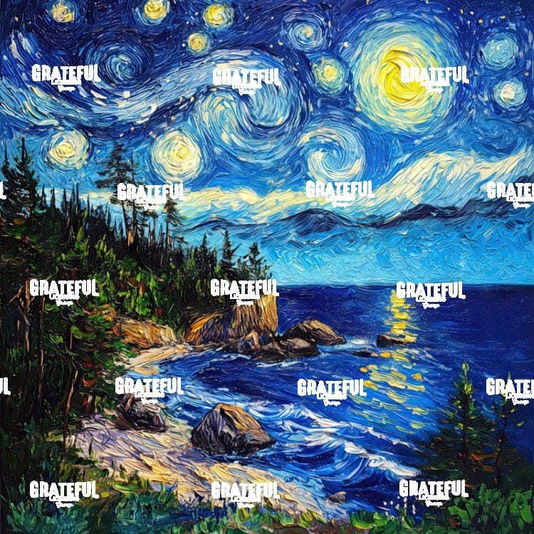 Acadia National Park Van Gogh 2