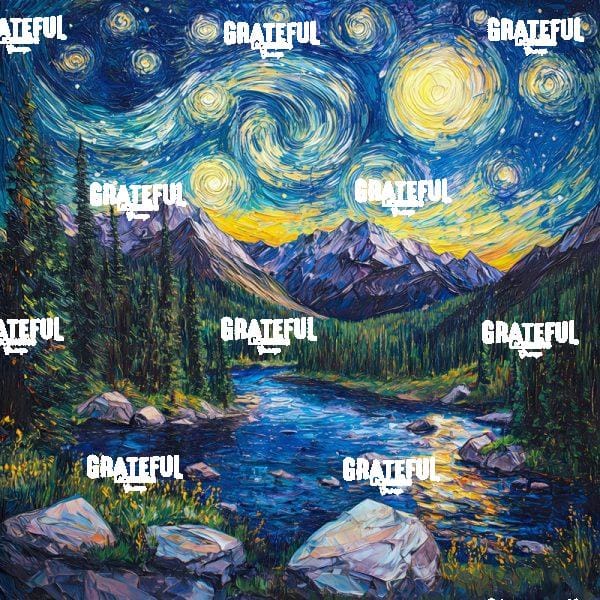 Rocky Mountain National Park Van Gogh