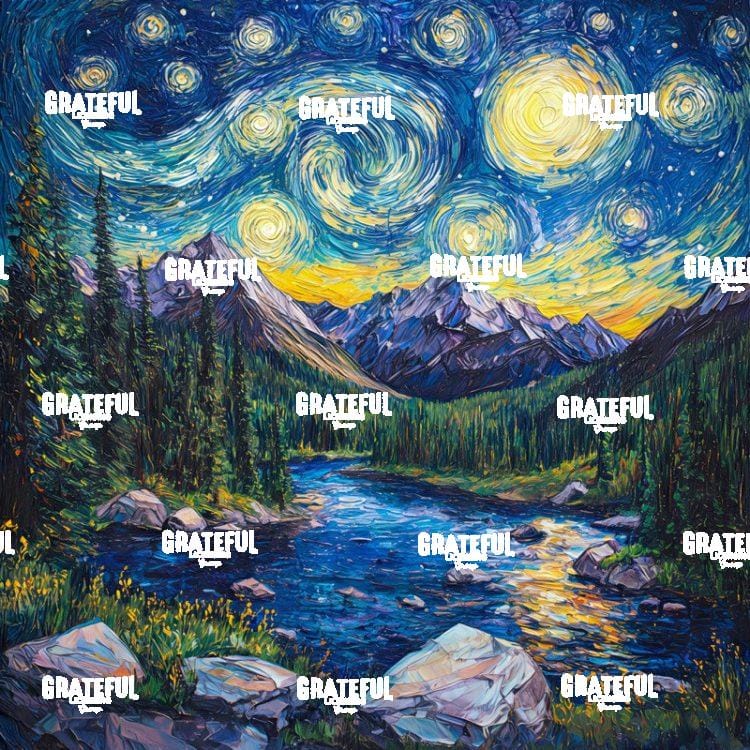 Rocky Mountain National Park Van Gogh