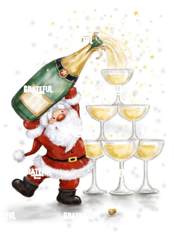Santa and Glasses