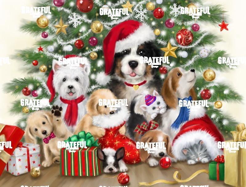 Christmas Happy Dogs