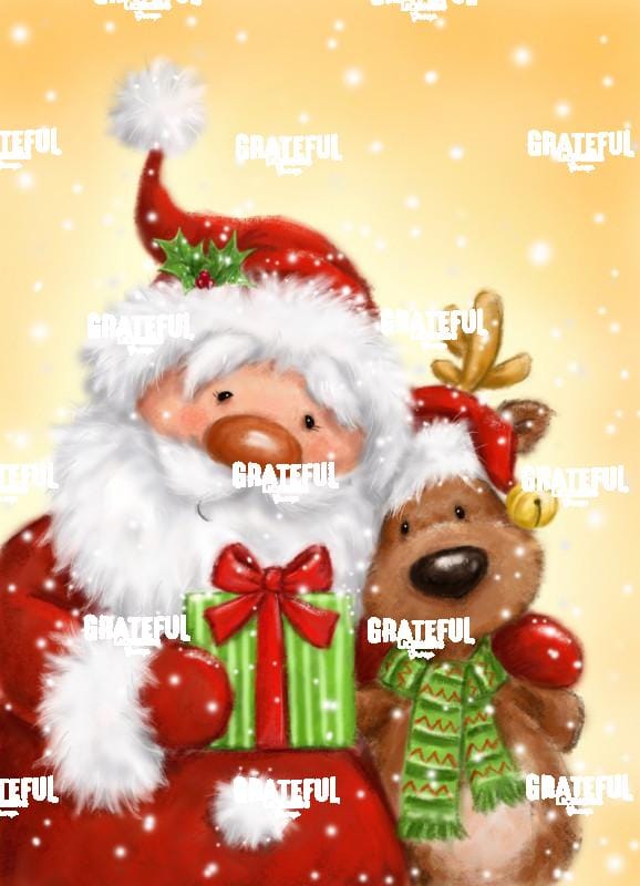 Santa and Reindeer