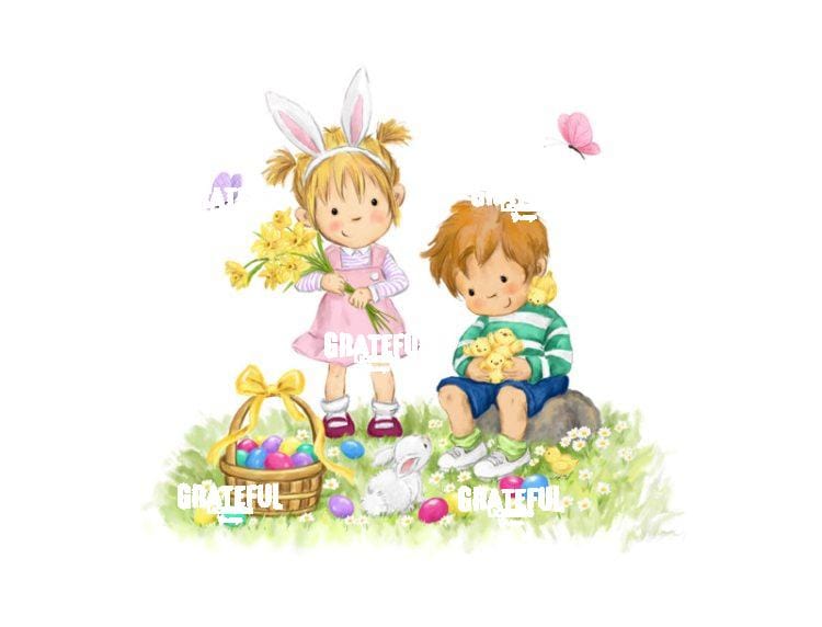 Children in April