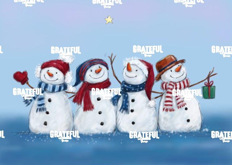 Four Snowmen