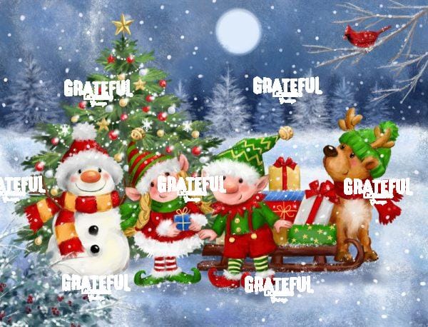 Christmas Elves and Friends