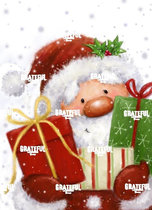 Santa Holding Presents