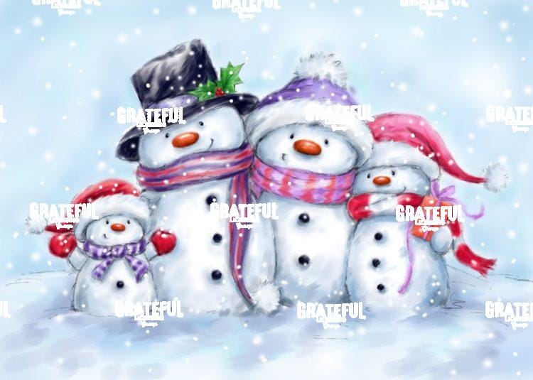 Snowman Family