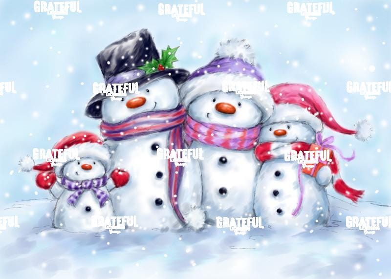 Snowman Family