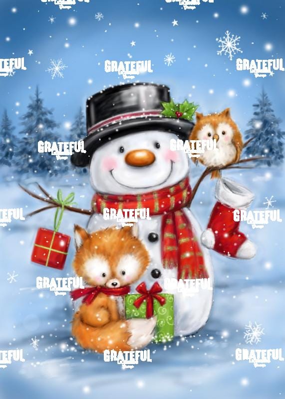 Santa, Owl & Fox