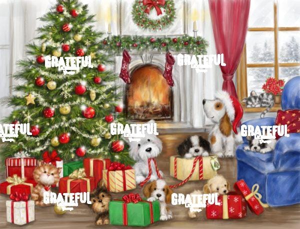 Christmas Dogs & Cats