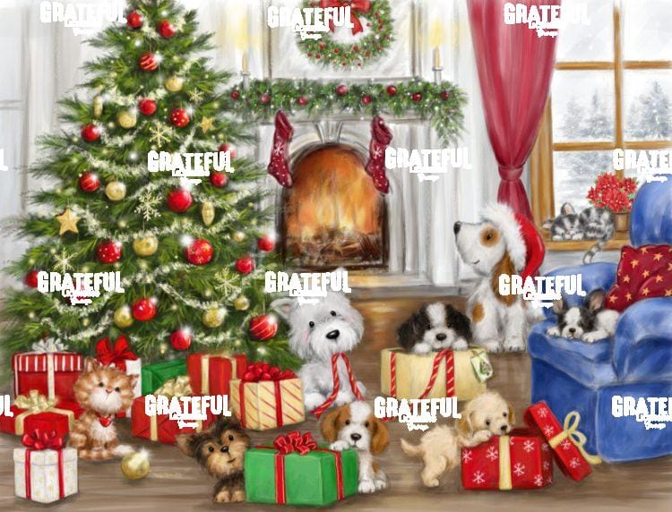 Christmas Dogs & Cats