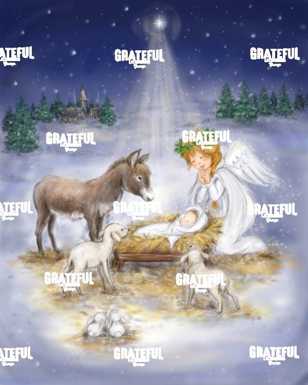 Nativity with Angel