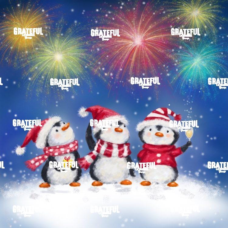 Penguins fireworks