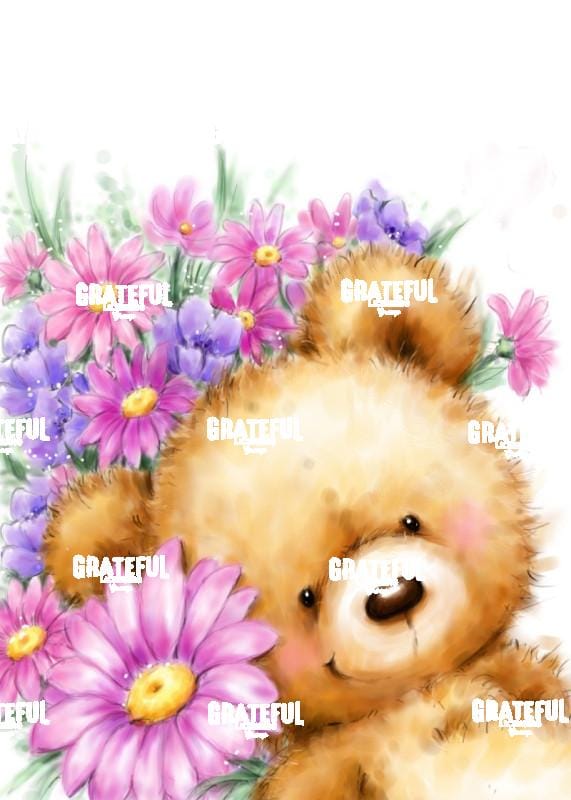 Bear with Flowers