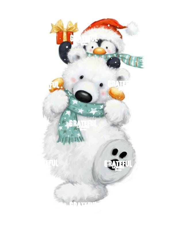 Polar Bear and Penguin