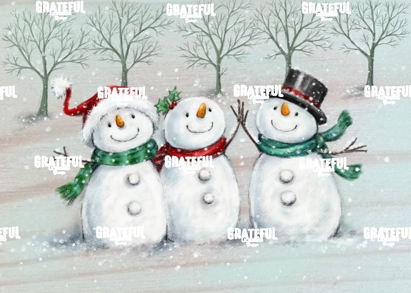 Three Snowmen