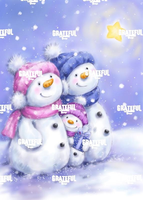 Snowman Family