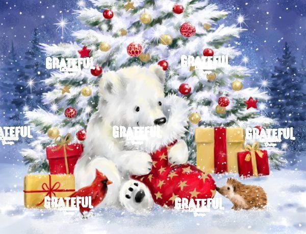 Polar Cub with Stocking