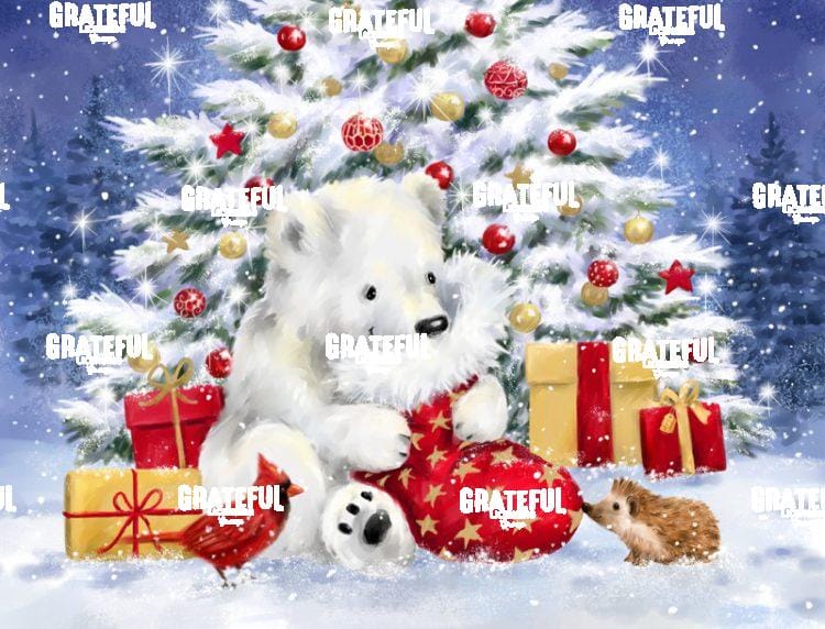 Polar Cub with Stocking