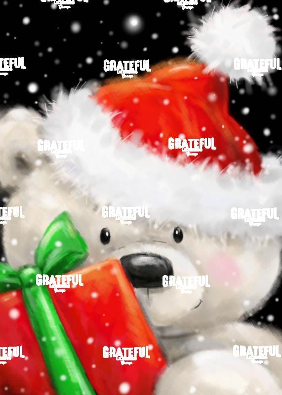 Polar Bear with Present