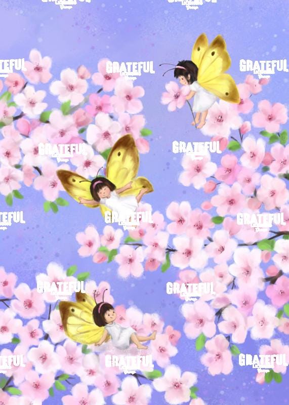 Fairy and Cherry Blossoms