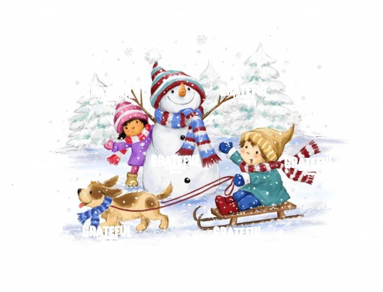 Children in January