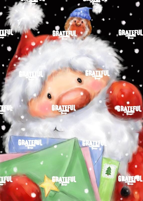 Santa with Envelope