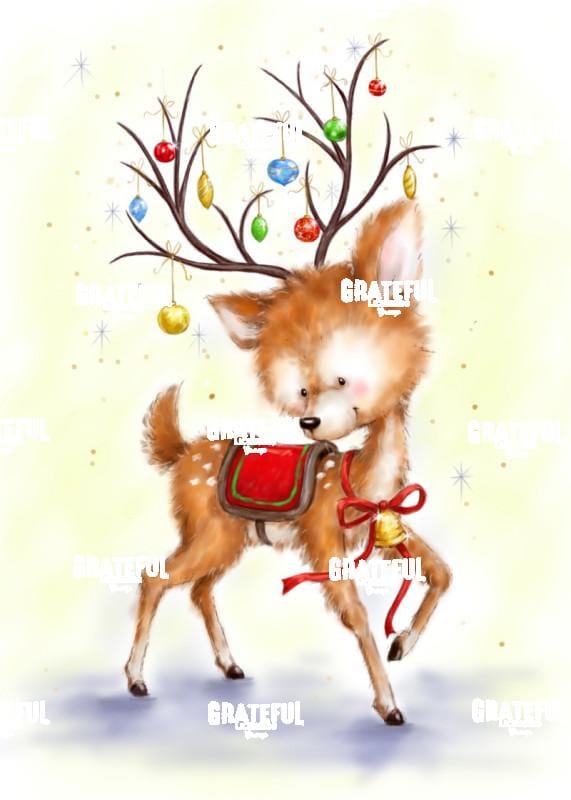 Rudolph with Baubles