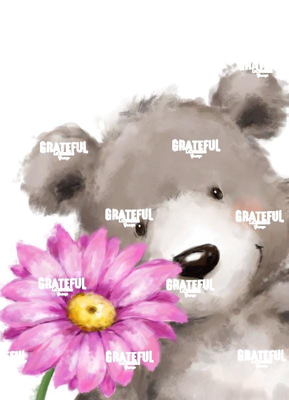 Bear & Flower