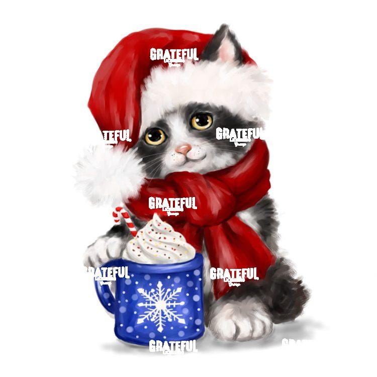 Christmas Texedo Cat