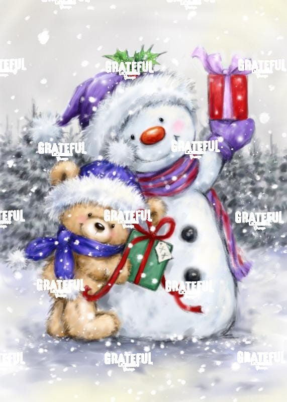 Snowman & Bear