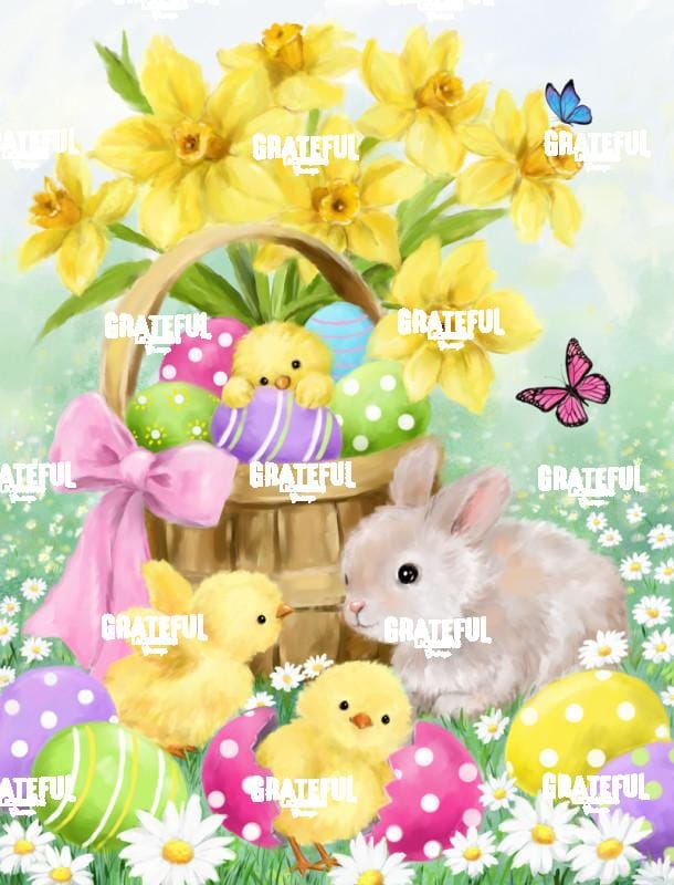 Easter Rabbit and Chicks