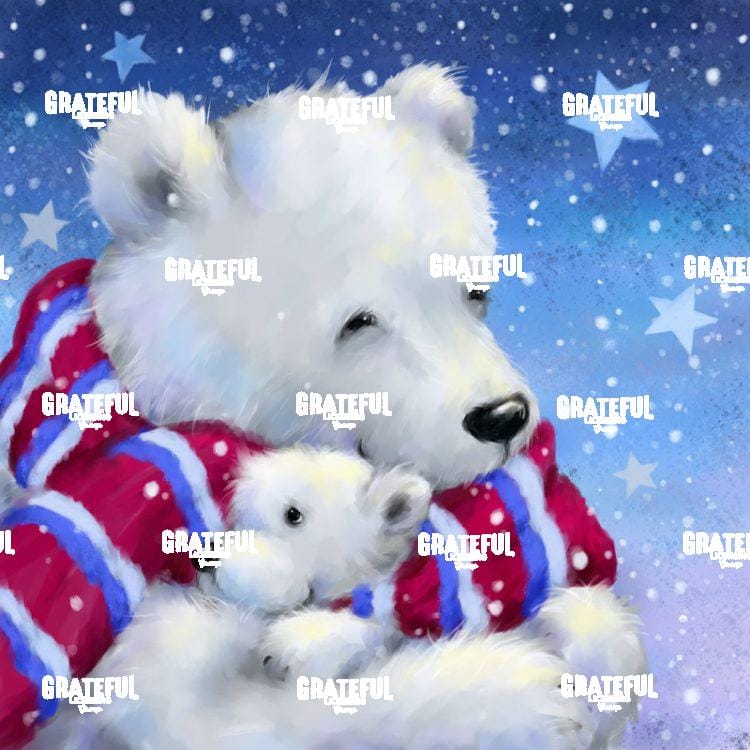 Polar Bear Mom & Cub