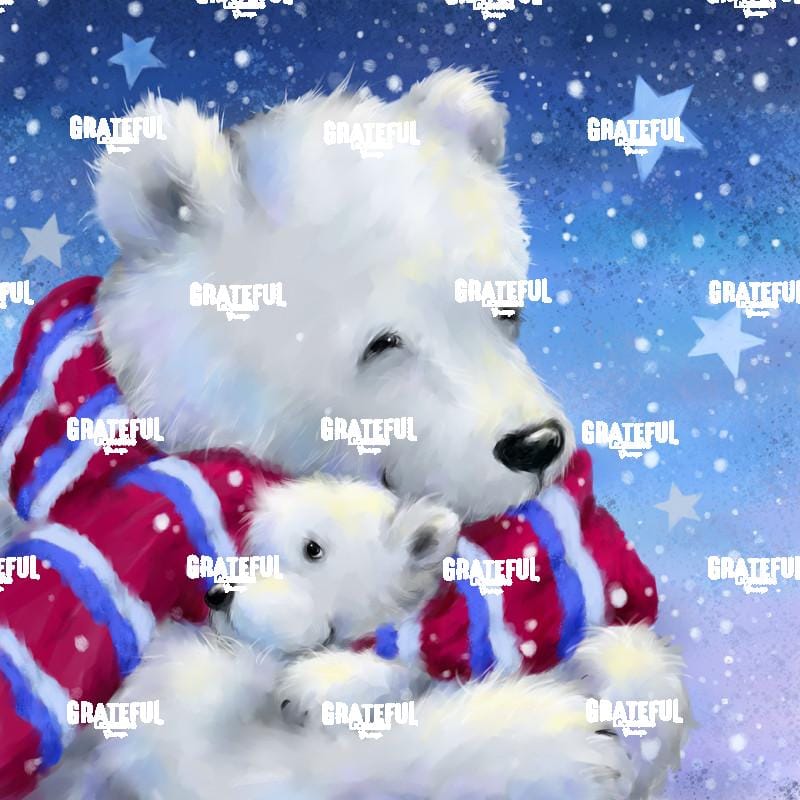 Polar Bear Mom & Cub